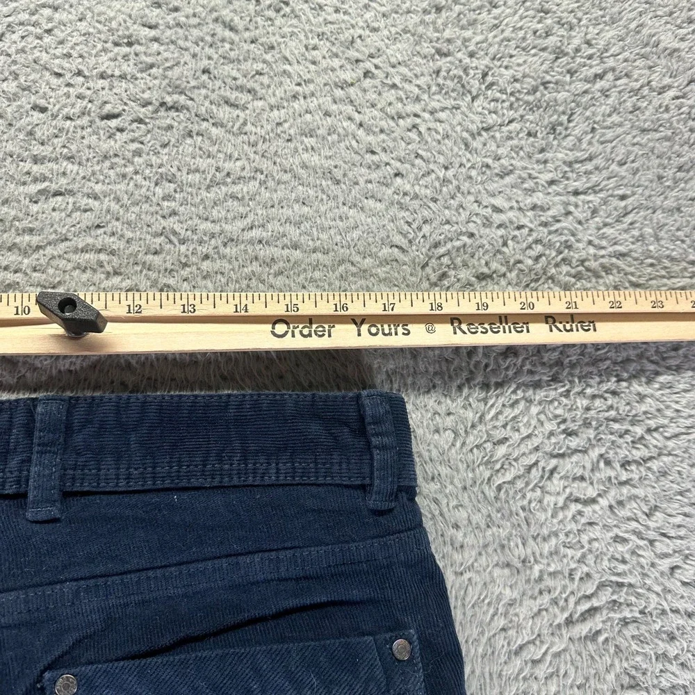 Copper & Oak Pant Mens 34x30 Blue Cotton Corduroy Chino‎ Straight Preppy Career